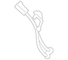 Genuine Gm 2016-2019 Chevrolet Cruze Front Abs Wheel Speed Sensor 42686718. Fixed Price $13.76.