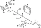 Genuine Audi Park Sensor Bracket 83A-919-267-B. Fixed Price $18.66.