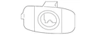Genuine Toyota Parking Aid Sensor Housing 89348-12070-A1. Fixed Price $34.70.