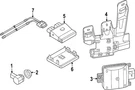 Genuine Audi Park Sensor 5WA-919-275-B-905. Fixed Price $161.00.