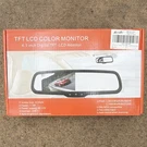 Eway 4.3" Tft Lcd Rear View Mirror Monitor MD0004-0001 With Mounting Bracket. Fixed Price $25.00.
