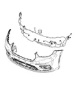 Genuine Mopar Front Fascia Wiring 68682677AA. Fixed Price $87.24.