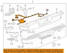 Gm Oem 16-19 Sierra 1500 Rear Bumper Components-harness 23406458. Fixed Price $94.53.