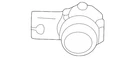Genuine Mitsubishi Park Sensor 28438W016P. Fixed Price $290.18.