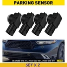 8PCS Front Rear Left Right Reverse Parking Sensor 4PIN For 2023-2025 Honda Pilot. Fixed Price $117.23.