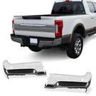 New Chrome Rear Pair Bumper Face Bar Ends W/park 17-22 Ford F250 F350 F450. Fixed Price $169.31.