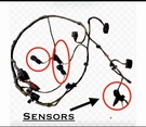 2007-2015 Audi Q7 Rear Bumper Wiring Harness With Sensors. Fixed Price $99.99.