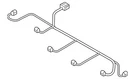 Genuine Audi Parking Aid System Wiring Harness 4K8-971-095-A. Fixed Price $397.80.