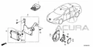 Genuine Acura Camera Assembly (rewritable) 36160-TZ3-A54. Fixed Price $1111.08.