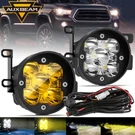 Auxbeam Bumper 3" Led Fog Lights Spot Offroad For Toyota Tacoma 4 Runner Tundra. Fixed Price $127.49.