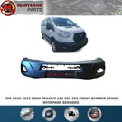 2020-2023 Ford Transit 150 250 350 Front Bumper Lower With Park Sensors. Fixed Price $259.95.
