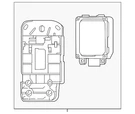 Nissan Genuine Oem 284K09HS1F Blind Spot Radar Sensor Left Altima Maxima 2016 17. Fixed Price $69.00.