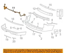 Gm Oem 13-17 Acadia Limited Rear Bumper Components-wire Harness 84004717. Fixed Price $188.05.