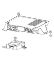 Genuine Mopar Park Assist Module 68600084AE. Fixed Price $97.71.