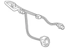 Genuine Gm Rear License Plate Lamp And Object Sensor Wiring Harness 25889351. Fixed Price $66.05.