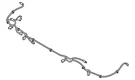 Genuine Hyundai Wire Harness 91880-S2560. Fixed Price $293.76.