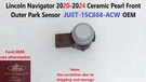 Lincoln Navigator 20-24 Ceramic Pearl Front Outer Park Sensor JU5T-15C868-ACW. Fixed Price $25.00.