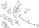 Genuine Nissan Parking Aid Sensor Housing 28533-7KA0C. Fixed Price $80.07.