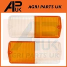 2X Front Side Park Light Lamp Lenses For David Brown 1194 1294 1394 1490 Tractor. Fixed Price $18.66.