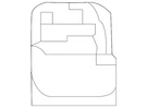 Genuine Nissan Lane Departure System Camera 284G3-7FW0E. Fixed Price $1009.29.
