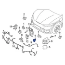 Ford Mustang Mach-e 21-25 Front Left Parking Aid Sensor Bracket. Fixed Price $22.58.
