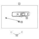 For Ram Promaster 2500 19-21 6RZ04RXFAB Rear Center Clearance Light Assembly. Fixed Price $562.64.