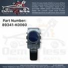 Toyota Tundra Front Ultrasonic Parking Sensor 2022 2024 Oem 89341-K0060-J3. Fixed Price $99.00.
