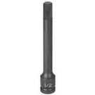 Grey Pneumatic 1/2" 8MM Hex Driver 6" Length Socket (29086M). Fixed Price $59.00.