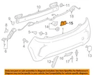 Gm Oem 16-22 Spark Rear Bumper Components-park Sensor Bracket 42354733. Fixed Price $31.99.