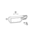 Genuine Mopar Rear View Camera 68469950AA. Fixed Price $220.66.