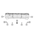 Genuine Mopar Park Assist Sensor 7MF58DX8AA. Fixed Price $10.10.