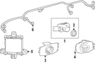 Genuine Toyota Parking Aid Sensor Housing 89348-70030-C1. Fixed Price $38.34.