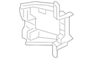 Genuine Audi Blind Spot Radar Bracket 83A-907-176. Fixed Price $59.28.