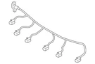 Genuine Mercedes-benz Electrical Wiring Harness 213-540-56-03. Fixed Price $221.94.