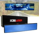 Icbeamer 300MM Wide Convex Interior Blue Tint Rear View Universal Mirror A599. Fixed Price $14.99.