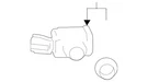 Genuine Toyota BZ4X 2023-2025 Front Park Sensor (silver) Qty, 89341-K0060-B3. Fixed Price $232.95.