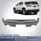 Rear Lower Bumper Cover For 2018-2021 Chevy Traverse W/ Park Assist Sensor Hole. Fixed Price $242.99.