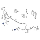 Ford E-transit 2022-2026 KK3Z15K861A Parking Aid Sensor Bracket. Fixed Price $15.32.