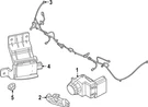 Genuine Kia Park Sensor Holder 86684-DW000. Fixed Price $10.00.