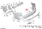 Genuine Bmw G07 Alpina XB7 Pdc/pma Sensor Mounting Kit Rear 51125A47113. Fixed Price $84.96.