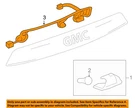 Gm Oem 11-16 Terrain Rear License Lamps-harness 22800723. Fixed Price $74.06.