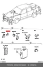 Genuine Sensor, Ultrasonic, NO.1, 8934133160A3 For Toyota 89341-33160-A3. Fixed Price $184.60.