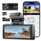 Azdome 5K Dual Dash 4K 5GHZ Wi-fi Gps Parking Mode Camera 64GB Sd Card. Fixed Price $69.99.
