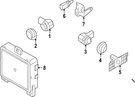 Genuine Volkswagen Park Sensor 5WA-919-275-C-905. Fixed Price $254.08.