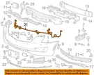 Gm Oem 16-18 Ats Front Bumper Grille Components-harness 84248162. Fixed Price $135.10.