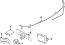 Genuine Nissan Parking Aid Sensor Housing 28533-6RD8A. Fixed Price $50.04.