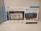 Type S, 6.8" Widescreen + Plate Solar Powered Hd Wireless Backup Camera Open Box. Fixed Price $109.99.