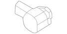 Genuine Audi Park Sensor 5WA-919-275-B-905. Fixed Price $162.53.