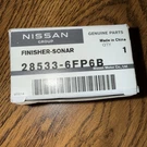 Genuine Nissan 2018-2020 Rogue Reverse Sensor Cover P/n: 28533-6FP6B. Fixed Price $19.99.