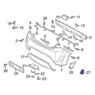 For Hyundai Veloster 2015-2017 957202V301ZD6 Rear Parking Aid Sensor. Fixed Price $270.19.